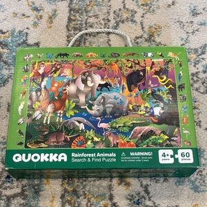 QUOKKA Jungle Adventure Search & Find Puzzle - Green